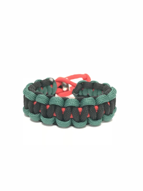 African American Flag Adjustable Paracord Jewelry Bracelet by Tru550 - Image 6