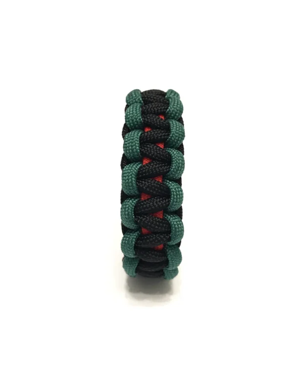 African American Flag Adjustable Paracord Jewelry Bracelet by Tru550 - Image 3