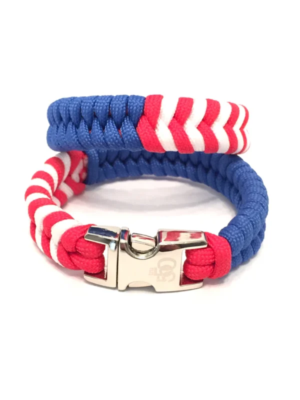 Tru550 Mens Jewelry American Flag Paracord Survival Bracelet - Image 3
