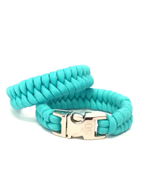 Tru550 Womens Jewelry Turquoise Paracord Survival Bracelet - Image 3
