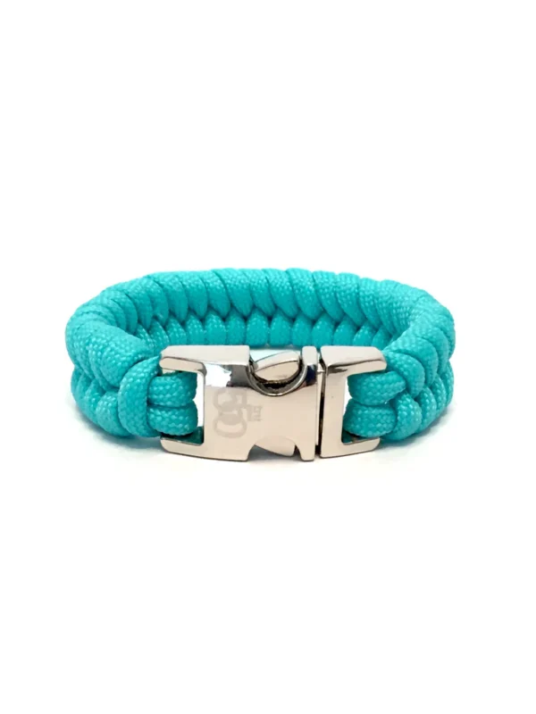 Tru550 Womens Jewelry Turquoise Paracord Survival Bracelet - Image 4