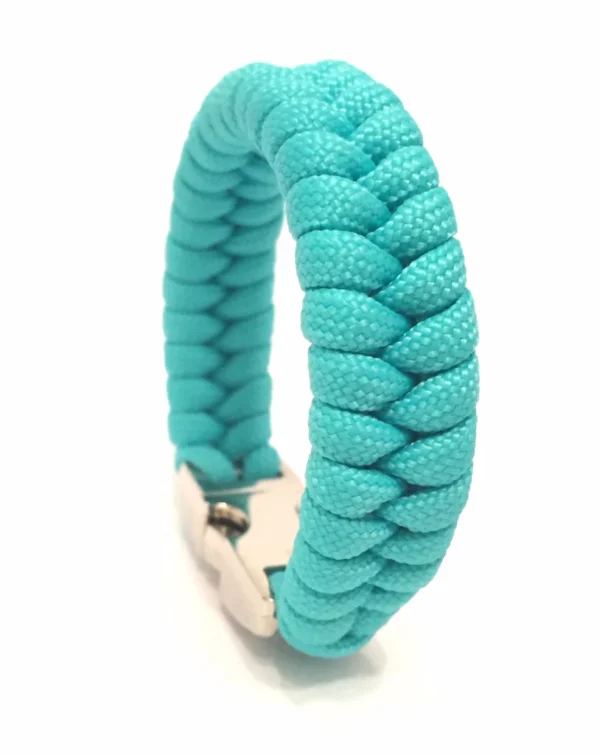 Tru550 Womens Jewelry Turquoise Paracord Survival Bracelet - Image 5