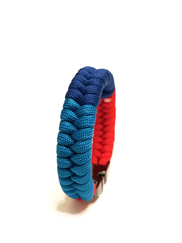 BMW M Series Three Colored Mens & Women Paracord Bracelet - Image 5