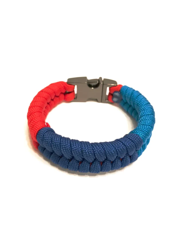 BMW M Series Three Colored Mens & Women Paracord Bracelet - Image 6