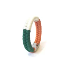 Irish Flag Mens & Women Paracord Bracelet Jewelry