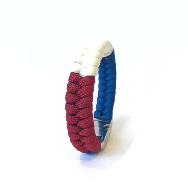 Flag of France Mens & Women Paracord Bracelet Jewelry