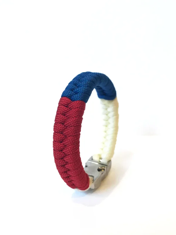 Flag of Russia Mens & Women Paracord Bracelet Jewelry