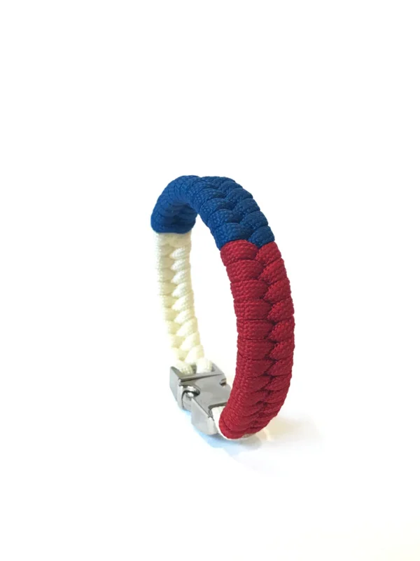 Flag of Russia Mens & Women Paracord Bracelet Jewelry - Image 2