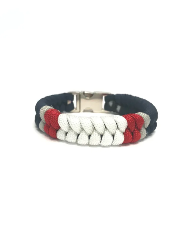 New England Patriots Superbowl 2018 Mens Jewelry Limited Edition Paracord Survival Bracelet - Image 2