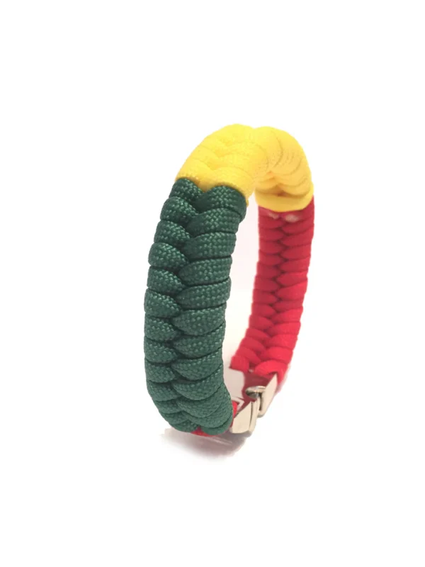 Tru550 Rasta Mens & Women Paracord Bracelet Jewelry - Image 8
