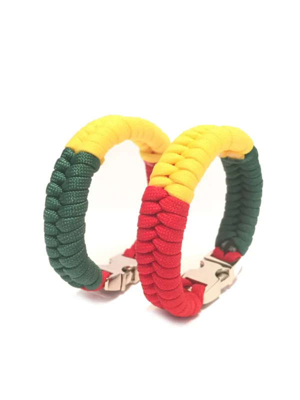 Tru550 Rasta Mens & Women Paracord Bracelet Jewelry - Image 7