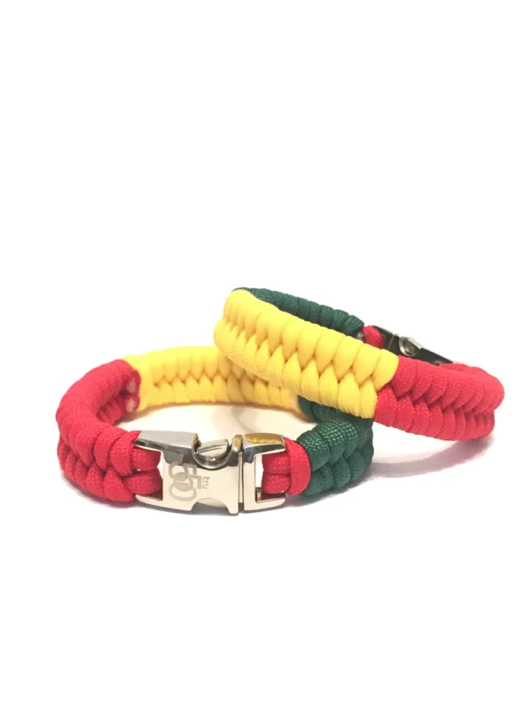 Tru550 Rasta Mens & Women Paracord Bracelet Jewelry - Image 3
