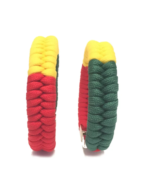 Tru550 Rasta Mens & Women Paracord Bracelet Jewelry - Image 2