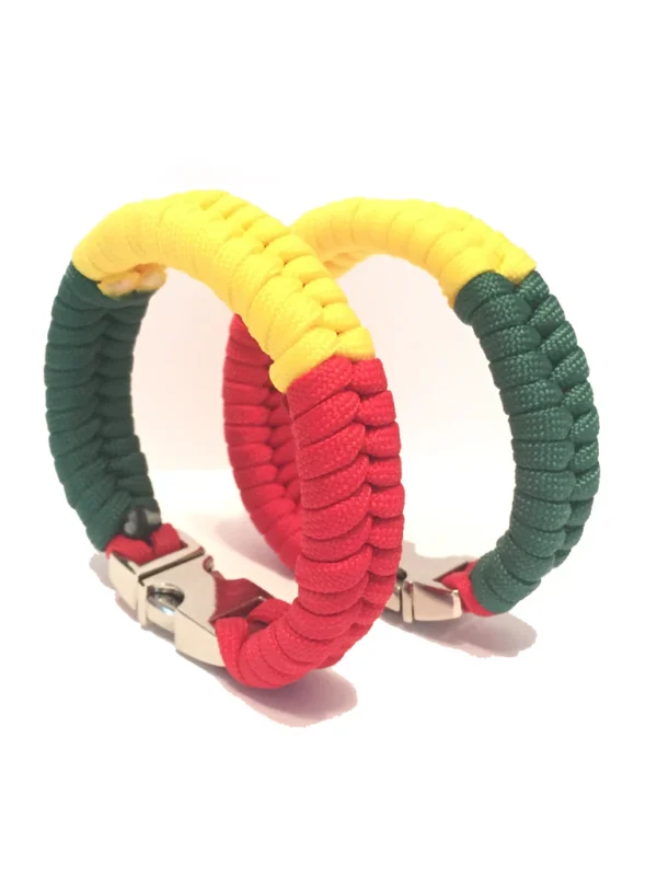 Tru550 Rasta Mens & Women Paracord Bracelet Jewelry - Image 9