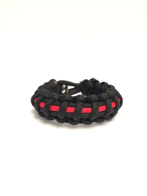 Tru550 FDNY Mens Jewelry Paracord Survival Jewelry Bracelet - Image 5
