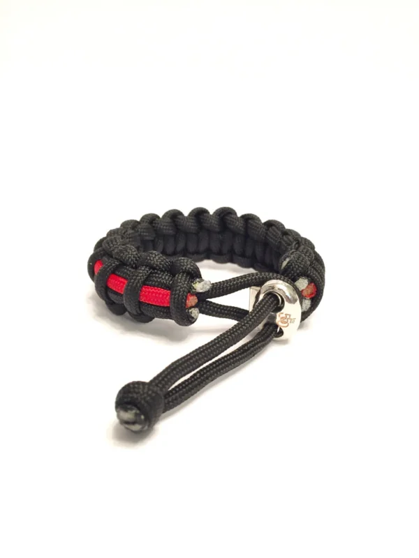 Tru550 FDNY Mens Jewelry Paracord Survival Jewelry Bracelet - Image 4