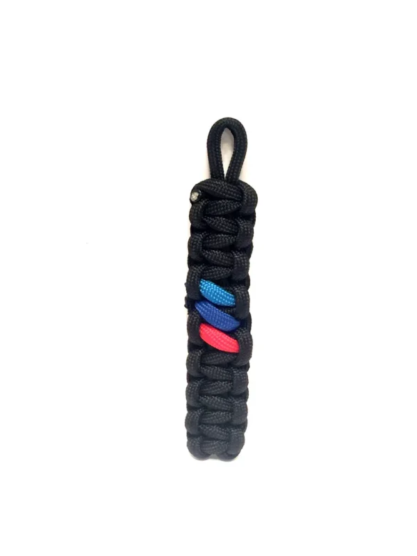 Tru550 Mens Jewelry BMW M Series Paracord Survival Keychain - Image 4