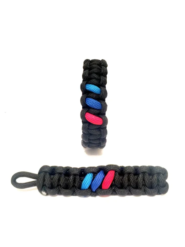 BMW M Series Mens Jewelry Limited Edition Paracord Bracelet - Image 2