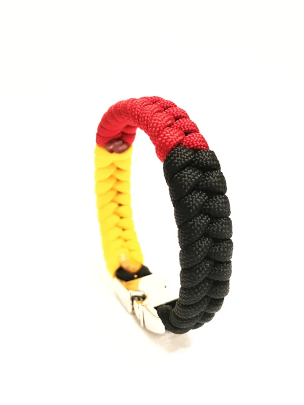 Flag of Germany M Series Mens & Women Paracord Bracelet