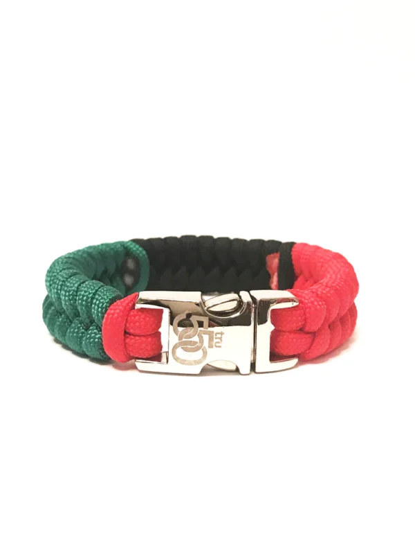 African American Flag Mens & Women Paracord Bracelet Jewelry - Image 8