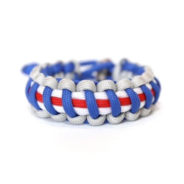 Mens Jewelry New York Football Gmen Paracord Survival Bracelet - Image 3