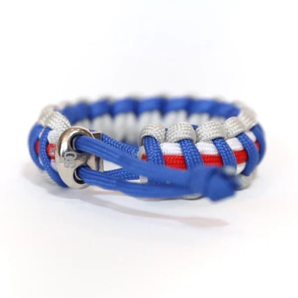 Mens Jewelry New York Football Gmen Paracord Survival Bracelet - Image 2
