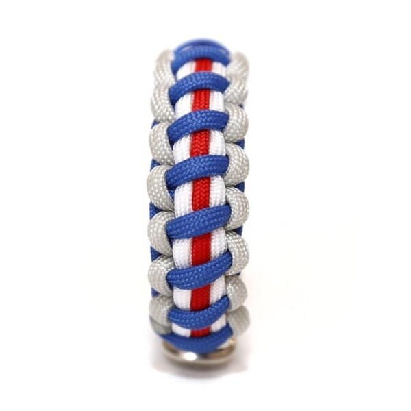 Mens Jewelry New York Football Gmen Paracord Survival Bracelet - Image 4
