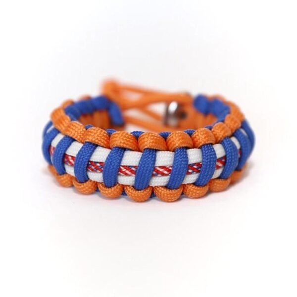 Mens Jewelry New York Amazing Baseball Paracord Survival Bracelet - Image 3
