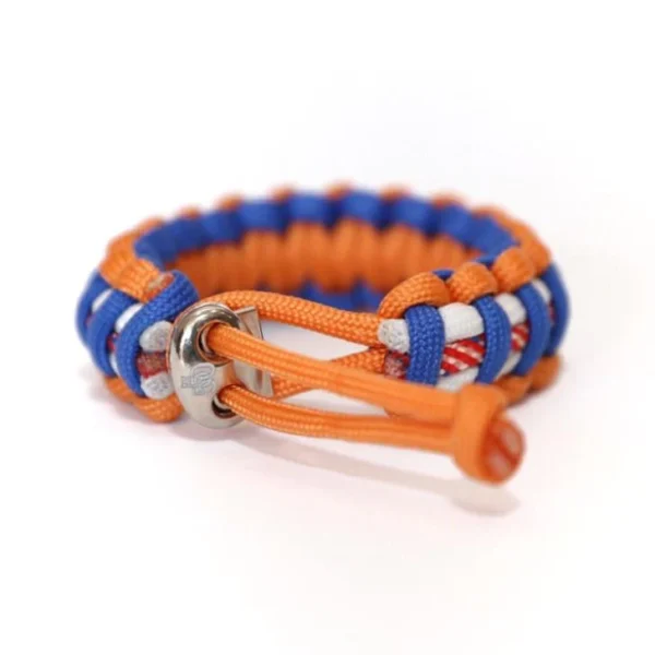Mens Jewelry New York Amazing Baseball Paracord Survival Bracelet - Image 2