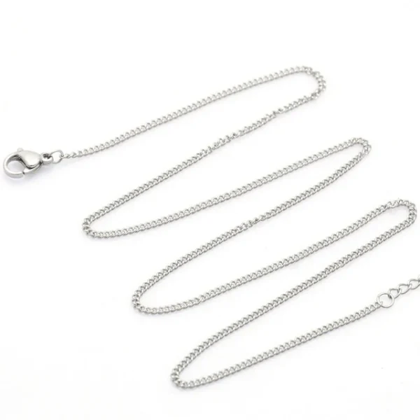 Natural Stone Column Pendant Necklace - Image 9