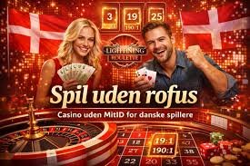 Danske Casino Sider Uden ROFUS - Find De Bedste Spilmuligheder